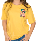 Funny Retro Inspired Pin Up Girl Sarcasm Women Short Sleeve T Shirt