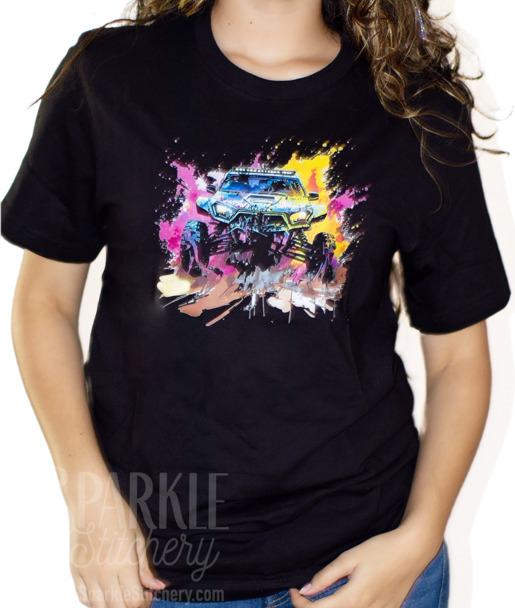 Off Road Colorful Splash ATV side by side Unisex Short Sleeve T Shirt